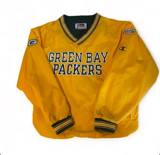 80s champion packers pullover SZ XL